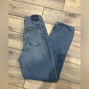 Abercrombie & Fitch Blue Straight Leg Jeans